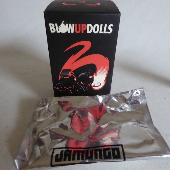 2007 3” JAMUNGO BACK SCRATCH BLOW UP DOLLS SERIES 2 DESIGNER ART URBAN VINYL - Picture 7 of 12